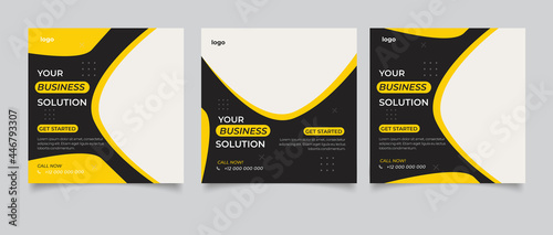 Business instagram  banners for social media post