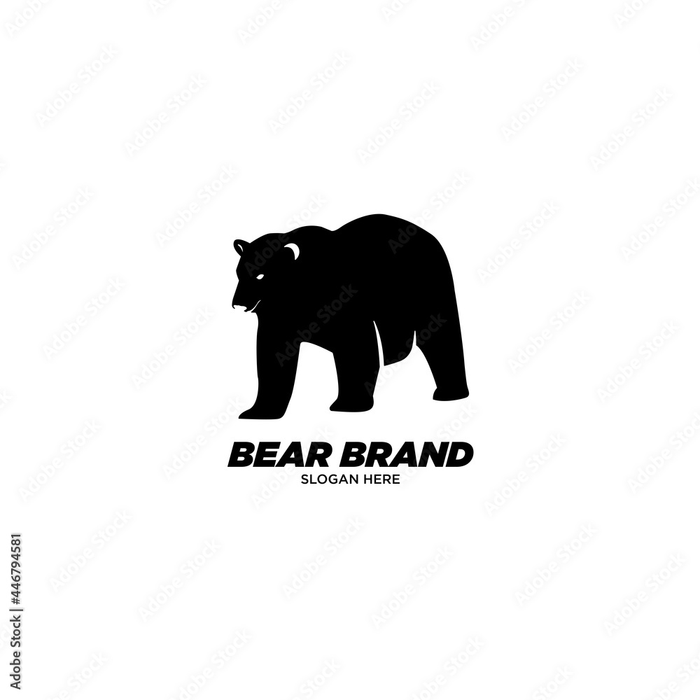 bear brand vector logo