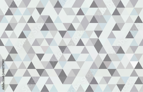 Abstract geometry Blue and Grey Triangle Pattern.illustration background.vector