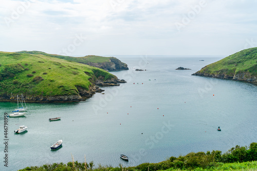 Solva harbour, St Brides Bay. Wales photo