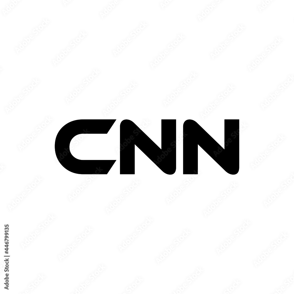 CNN letter logo design with white background in illustrator, vector logo modern alphabet font overlap style. calligraphy designs for logo, Poster, Invitation, etc.