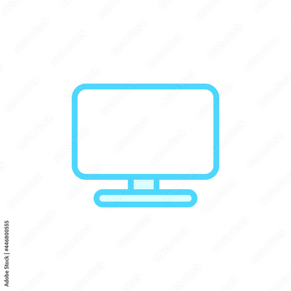 Illustration Vector Graphic of Monitor icon Illustration Vector Graphic of Monitor icon