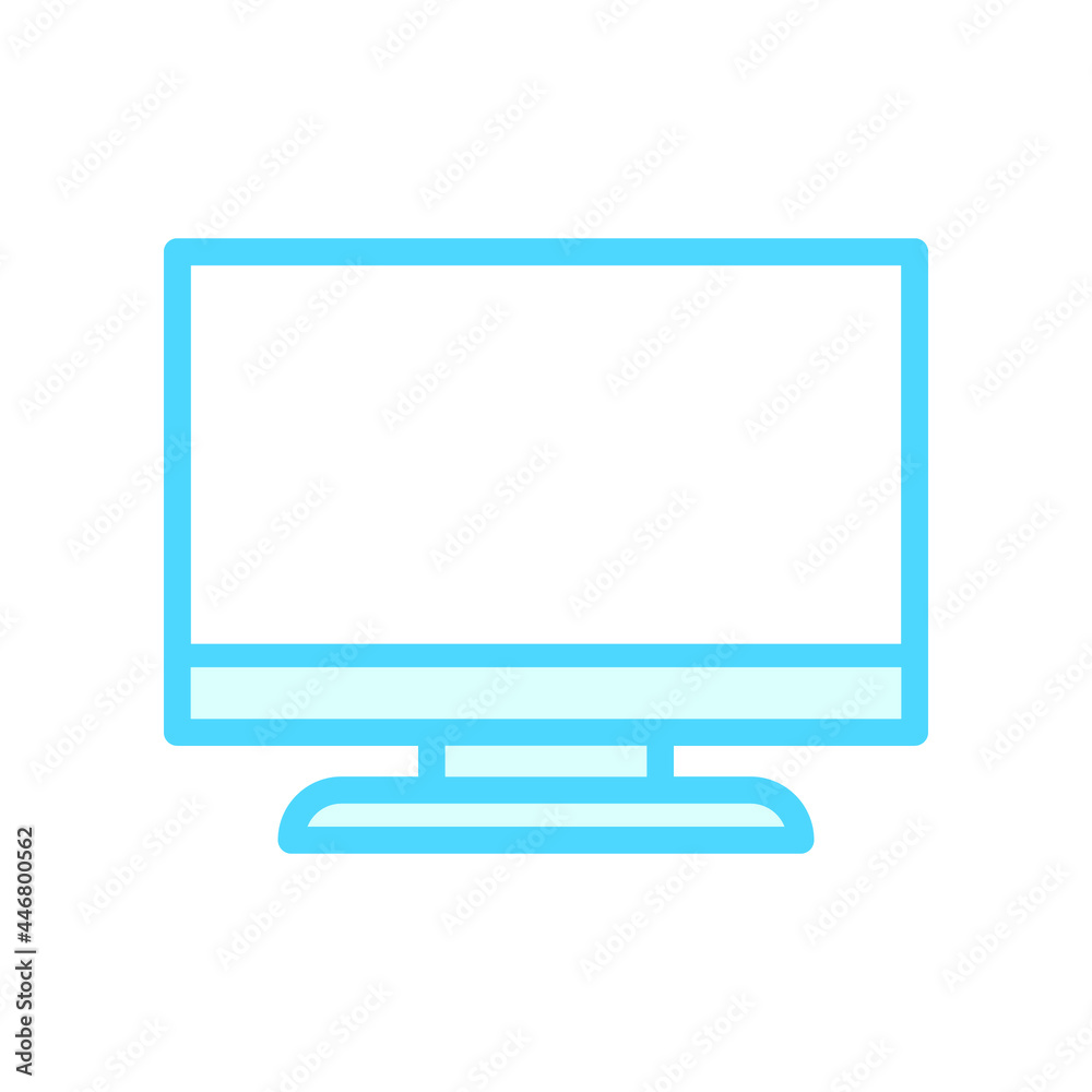 Illustration Vector Graphic of Monitor icon Illustration Vector Graphic of Monitor icon