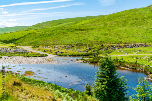 Welsh countryside in Elan Valley