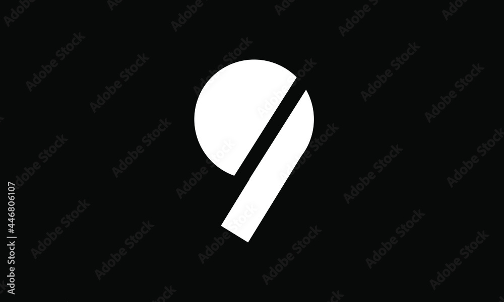 9 Simple Number Unique Modern Logo 9 Simple Number Unique Modern Logo