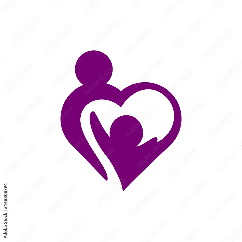mother and child logo