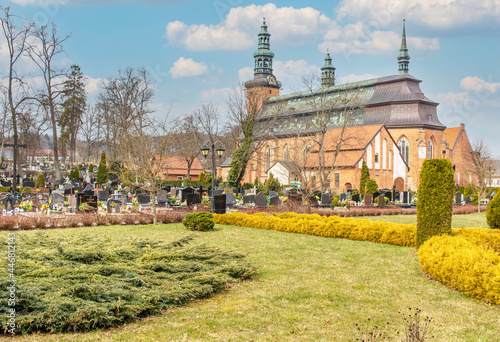 Kartuzy, Poland - located only 30km from Gdansk, Kartuzy is a small village dominated by the imposing Carthusian Church monastery, built during the 14th century photo