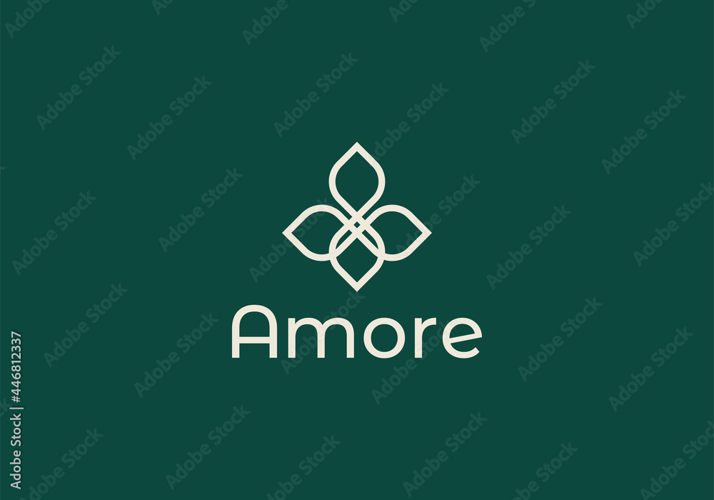 Luxury elegant jasmine flower logo linear line art monogram style. Flower symbol. Beauty, spa, salon, cosmetics or boutique logo and more business.
Luxury elegant jasmine flower logo linear line art monogram style. Flower symbol. Beauty, spa, salon, cosmetics or boutique logo and more business.