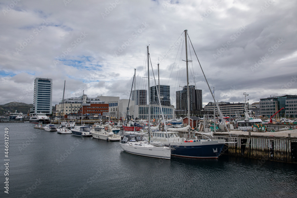 Bodø guest harbor,Nordland county,scandinavia,Europe	