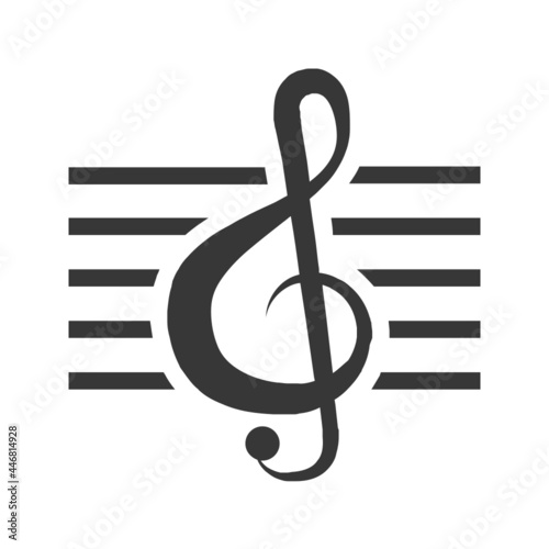 treble clef icon
