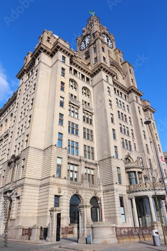 Liverpool city Royal Liver Building