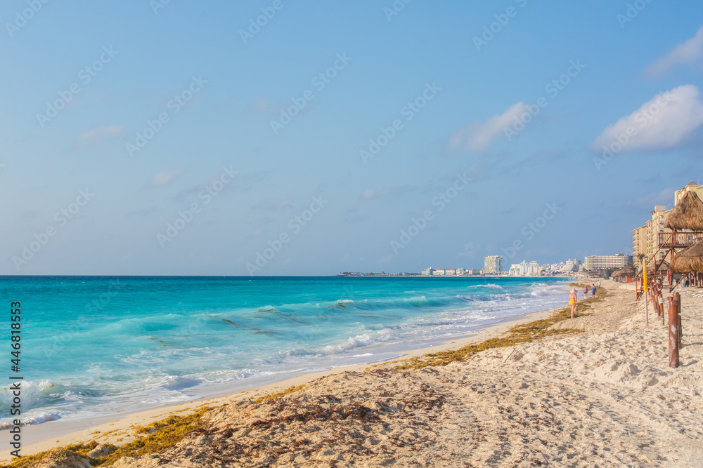 Cancun Beach no Caribe Mexicano 