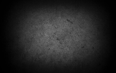 Old wall texture cement dark black gray  background abstract grey color design are light with white gradient background.