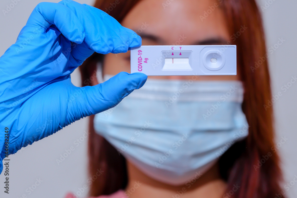Rapid antigen test at home. Rapid antigen test at home.