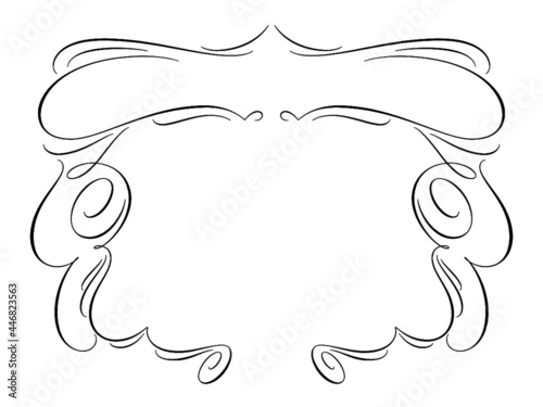 Flourished Decorative Frame 02