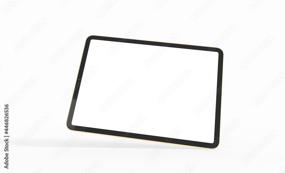 Tablet pc computer with blank screen 3d Tablet pc computer with blank screen 3d