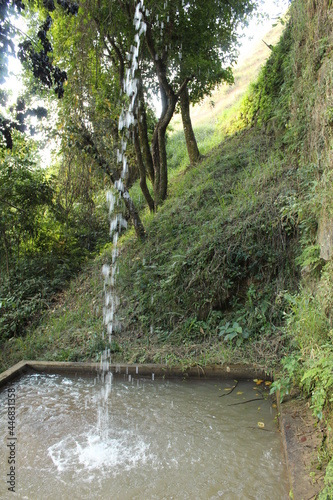 
Waterfall on the way to the tunnels in the city of Sumidouro, RJ