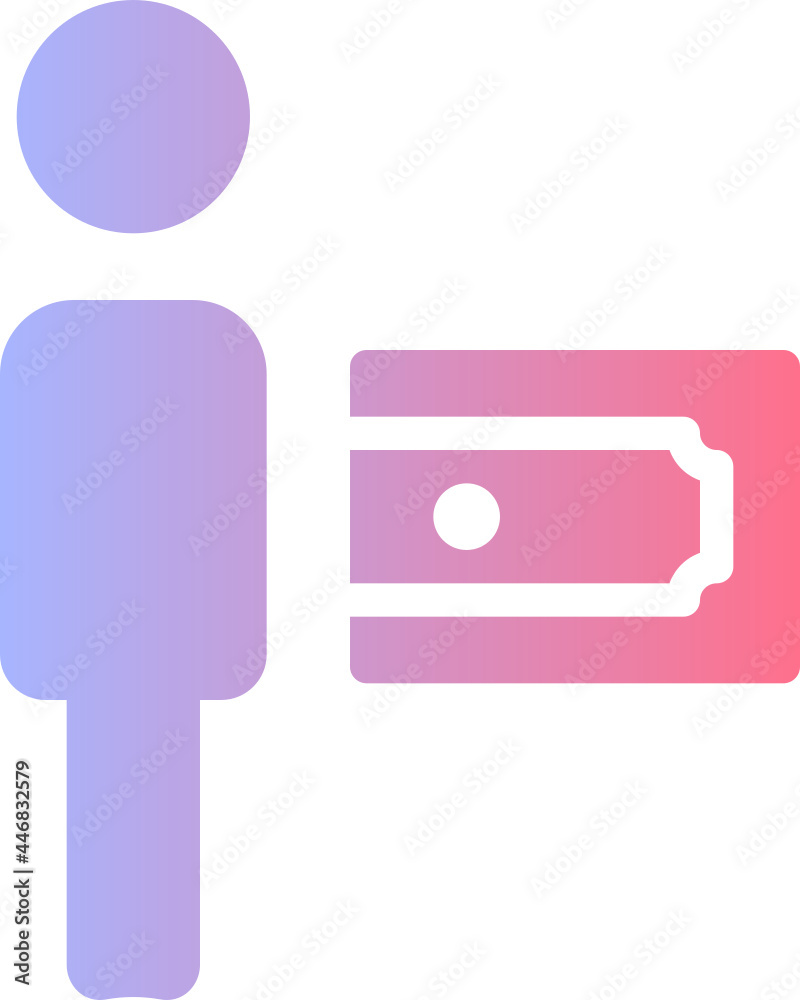 Fototapeta premium businessman icon