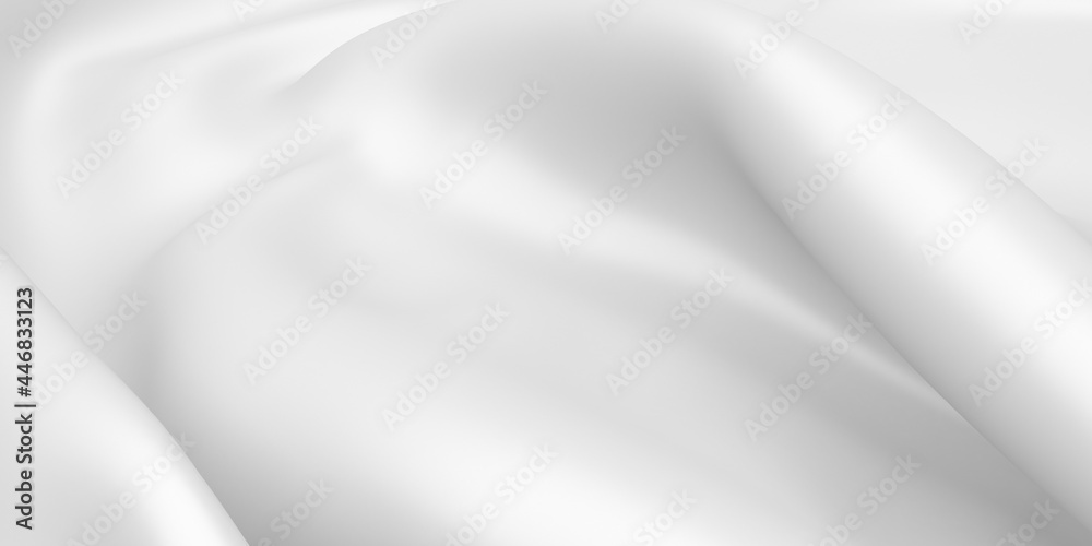 White fabric texture background. Luxury cloth background