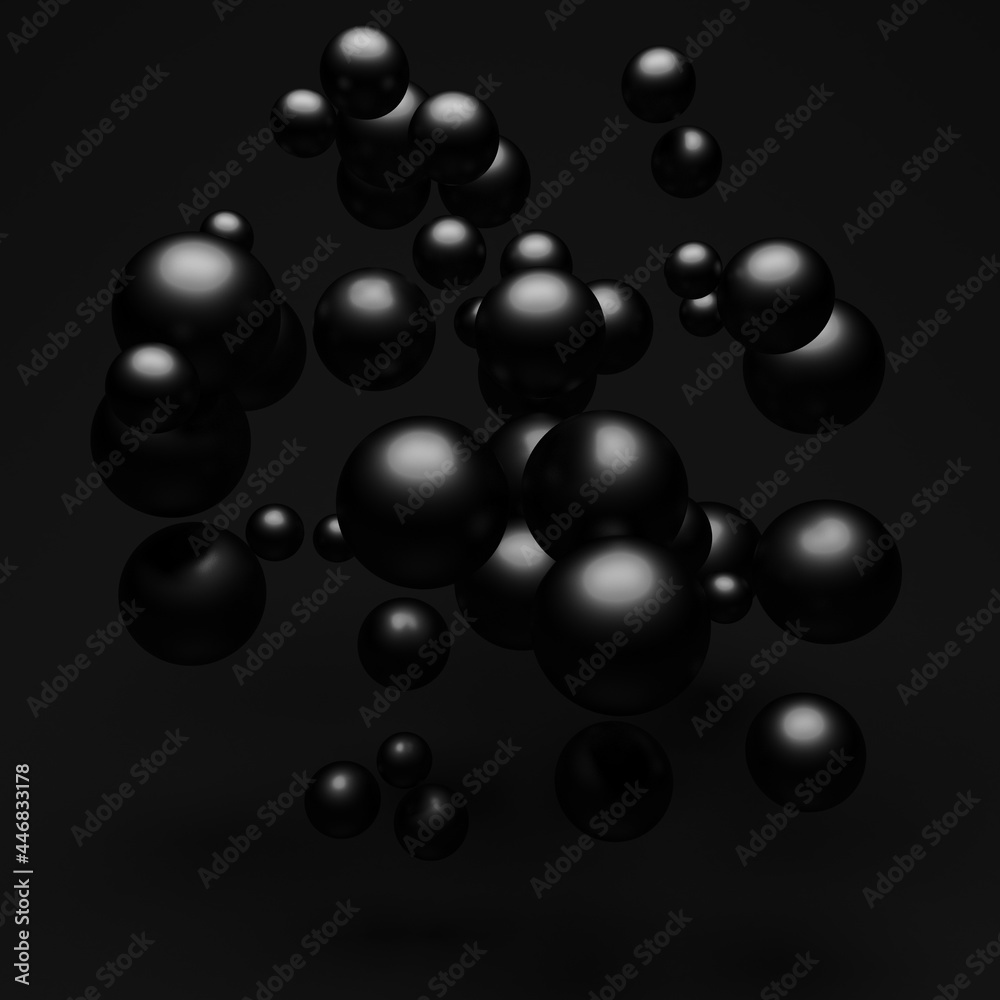 Silver shiny globes spheres design background Silver shiny globes spheres design background