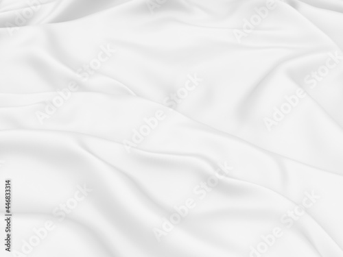 White fabric texture background. Luxury cloth background © VERSUSstudio
