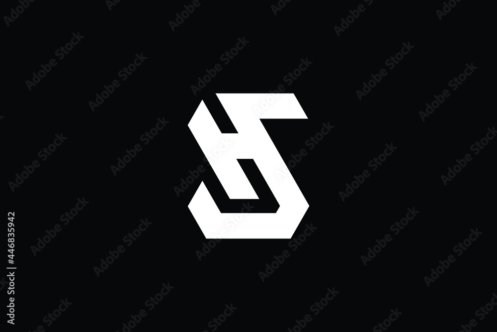 SH logo letter design on luxury background. HS logo monogram initials letter concept. SH icon logo design. HS elegant and Professional letter icon design on black background. H S SH HS SH logo letter design on luxury background. HS logo monogram initials letter concept. SH icon logo design. HS elegant and Professional letter icon design on black background. H S SH HS