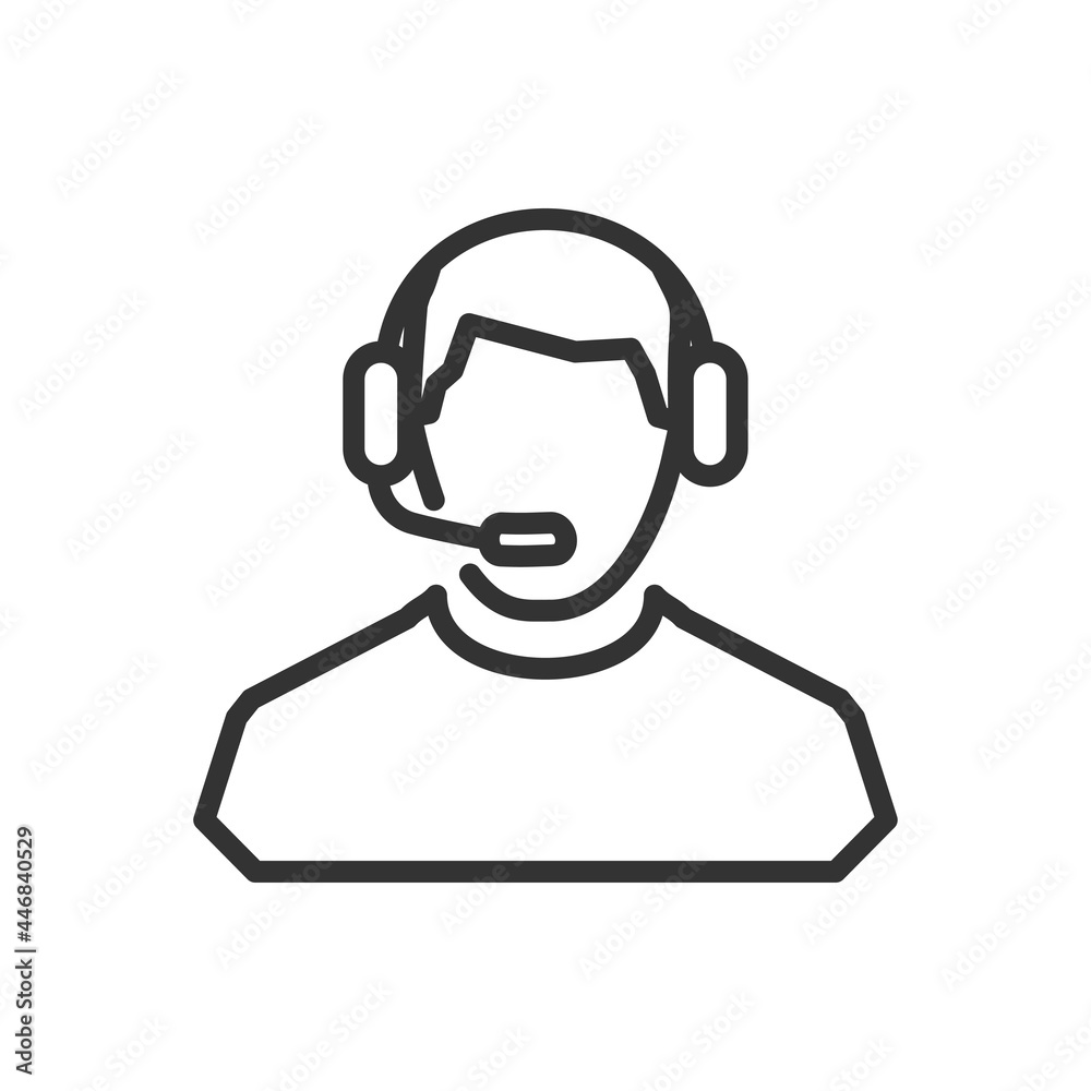Customer Service Avatar Icon. Customer service icon, call center icon. Consultant, support, help, technical assistant icon Customer Service Avatar Icon. Customer service icon, call center icon. Consultant, support, help, technical assistant icon