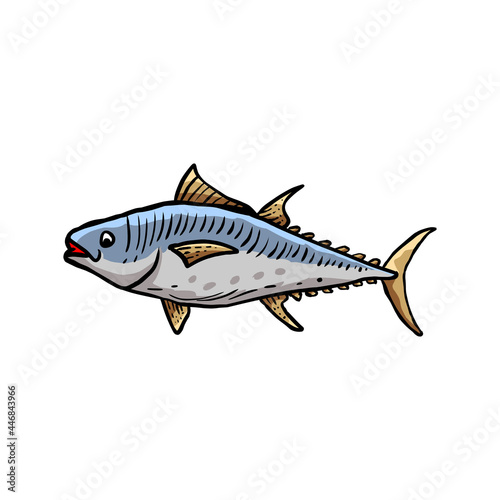 Design vector unique decorative fish or Suitable for ornamental fish shop logo , etc