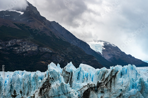 Perito Moreno glacier & the surrounding mountains