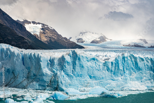 Front wall of the Perito Moreno glacier