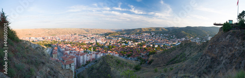 Panoramic view of Cankiri City. Cankiri , Turkey 