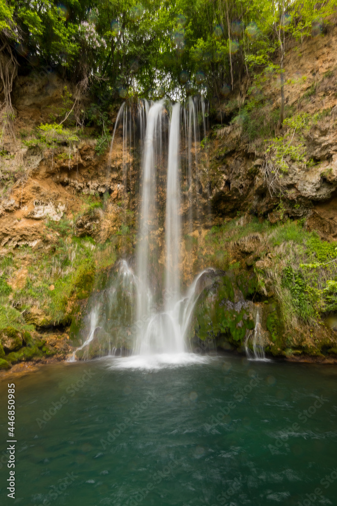 Lisine waterfall in Serbia