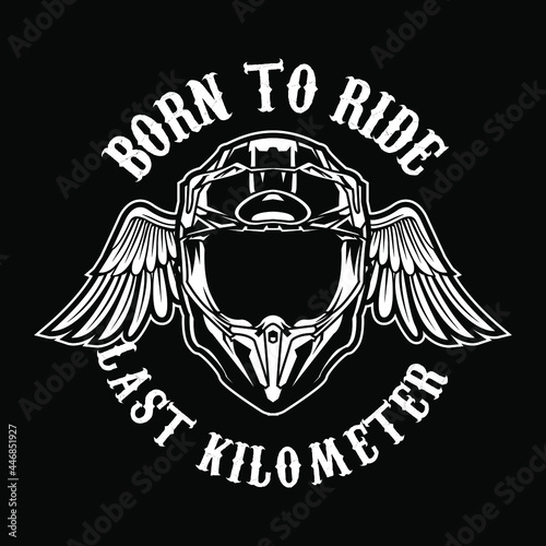 Motorcycle helmet
Helmets are used to protect the head in the event of a traffic accident on motorcycle users.