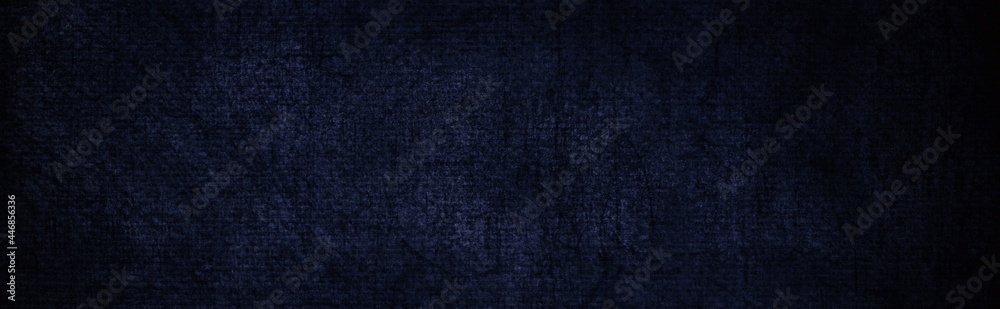 Fototapeta premium nice blue and dark abstract background. black fabric texture background