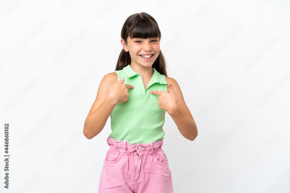 Little caucasian kid isolated on white background with surprise facial expression Little caucasian kid isolated on white background with surprise facial expression
