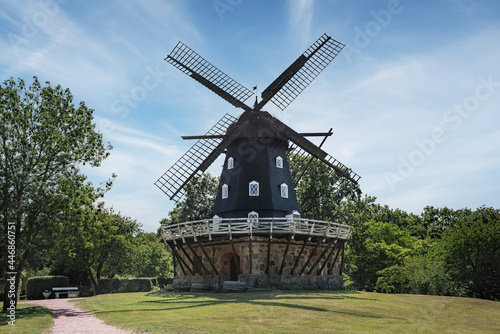 Windmill at Slottstradgarden (Castle garden) park - Malmo, Sweden photo