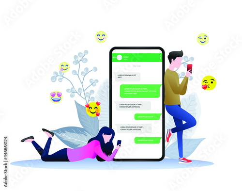 person with smartphone