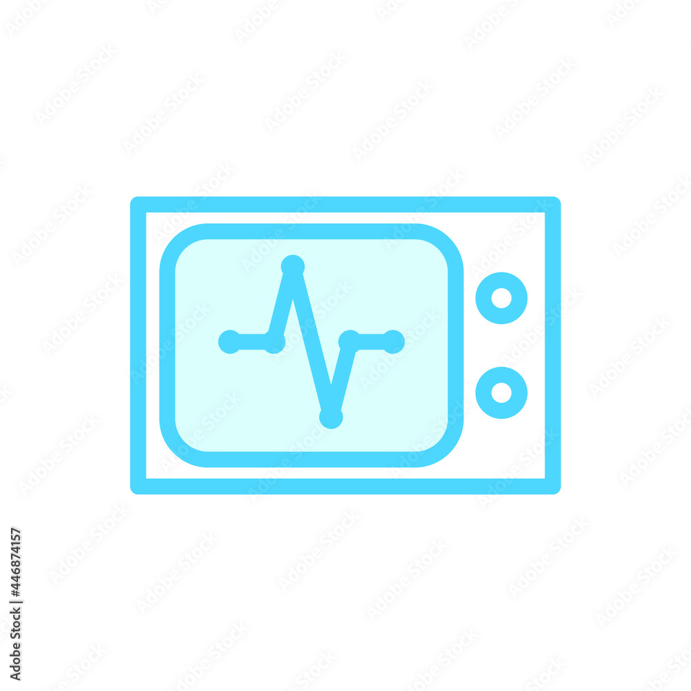 Illustration Vector Graphic of Pulse icon Illustration Vector Graphic of Pulse icon