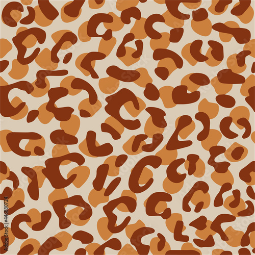 Animal print seamless pattern with beautiful color combinations