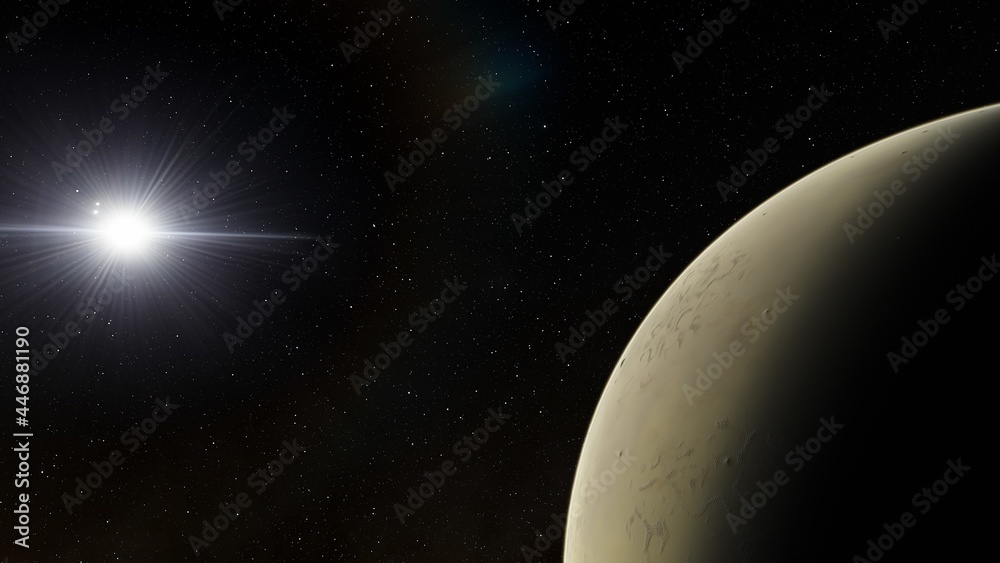 Planets and galaxy, science fiction wallpaper Planets and galaxy, science fiction wallpaper