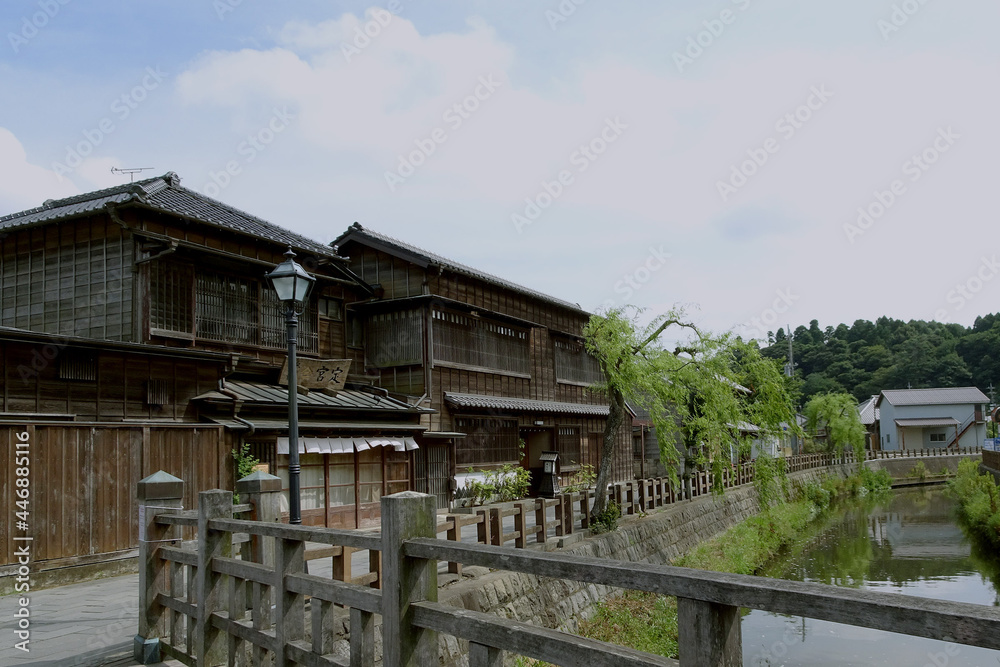 【佐原の町並み】The old townscape remains in Sawara / Katori City, Chiba Prefecture, Japan