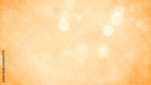 シンプルで水彩風のオレンジ風のキラキラしている壁紙