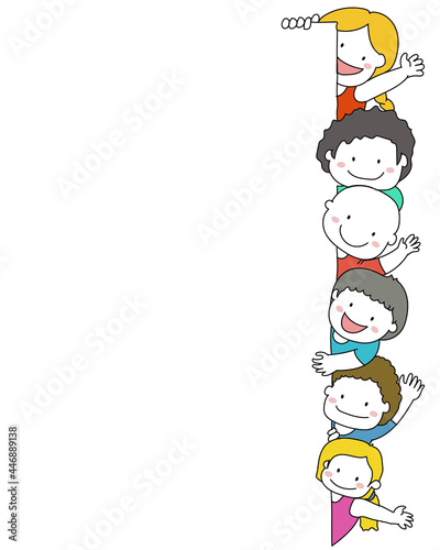 primary school students cartoon match humanities textbox
