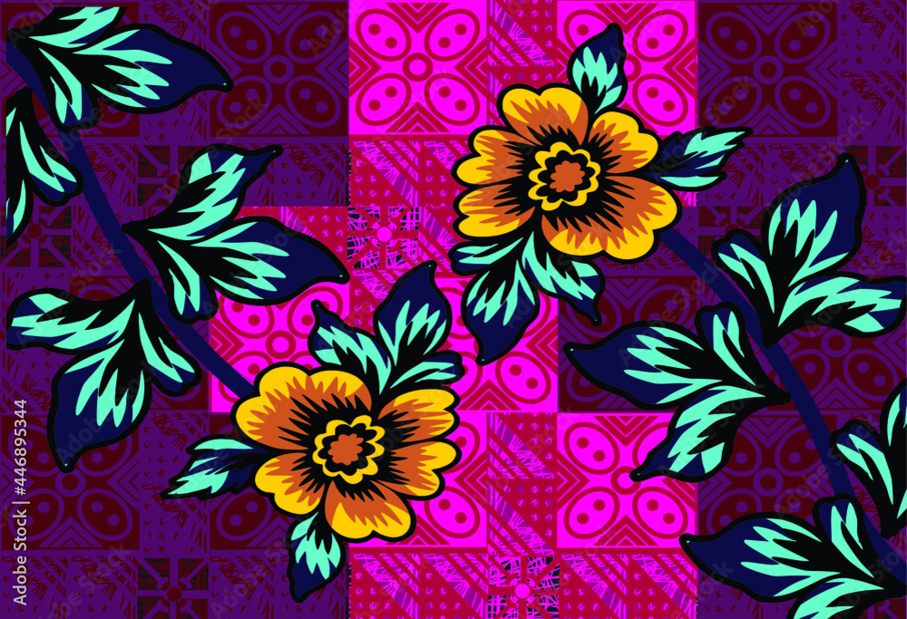 99 / 5000
Translation results
Motif with a very distinctive pattern of plants and flowers. Exclusive vector for design. Vector EPS 10 