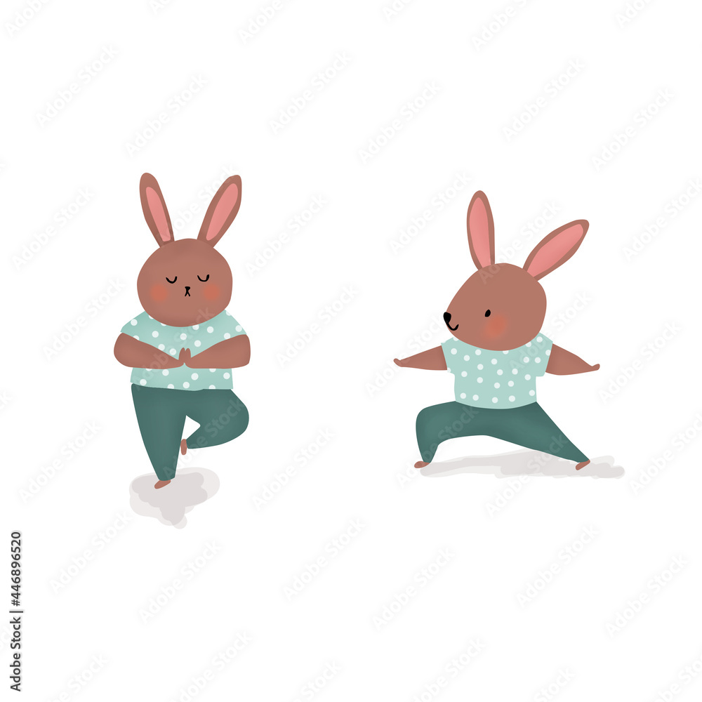 brown and cute yogi bunny brown and cute yogi bunny