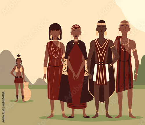 aboriginal people together