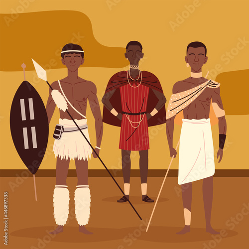 indigenous african men