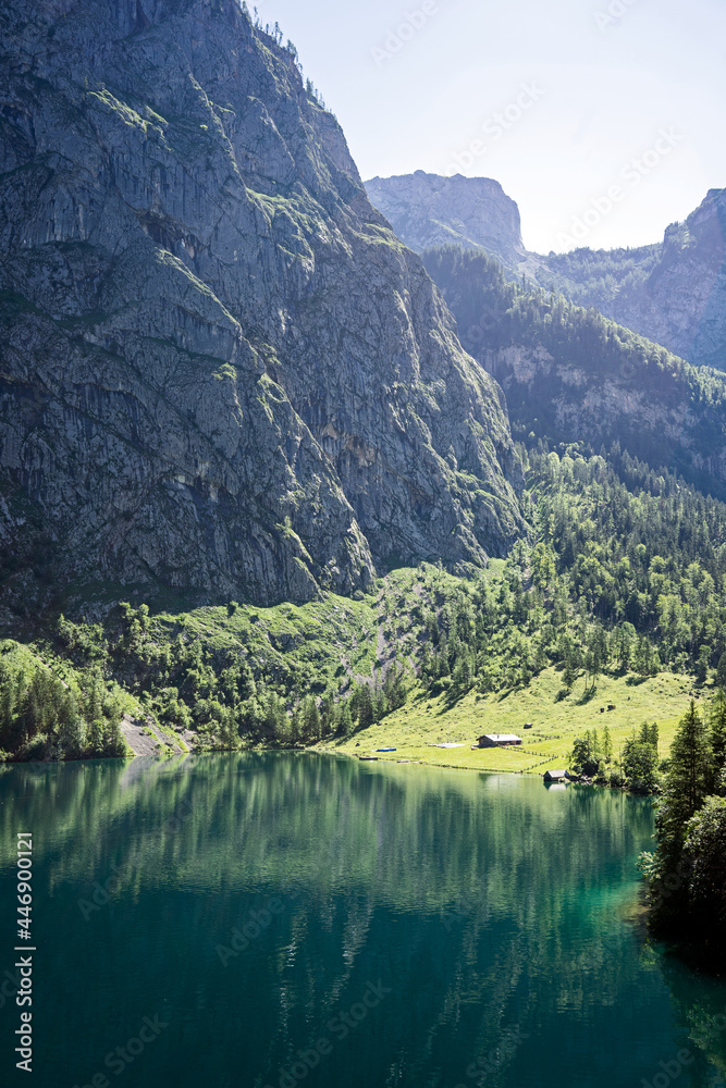 Fototapeta premium Beatiful view on Mountain lake landscape