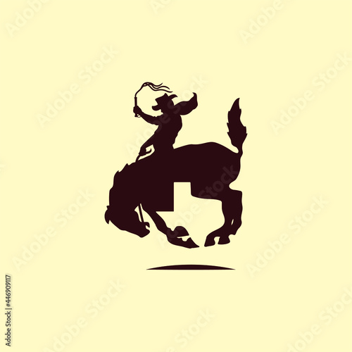 Texas Rodeo Logo Design.