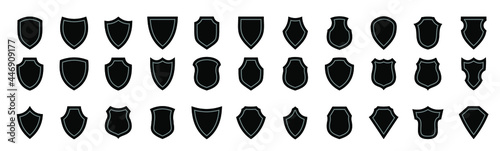 Shield Icons Mega Collection Protect shield set Set of shields Protection. Different shields